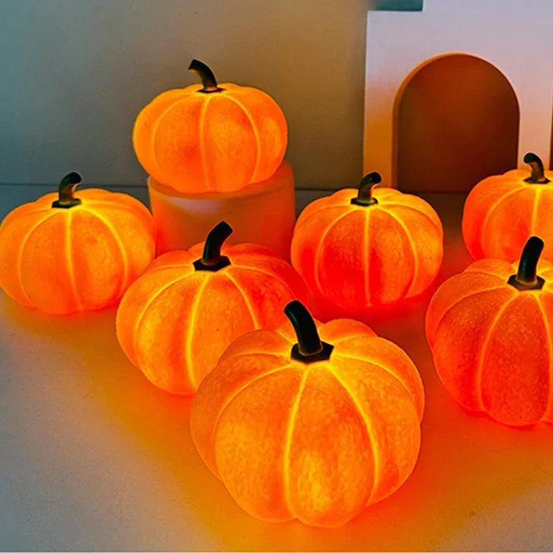 Citrouille lumineuse LED – photo 2