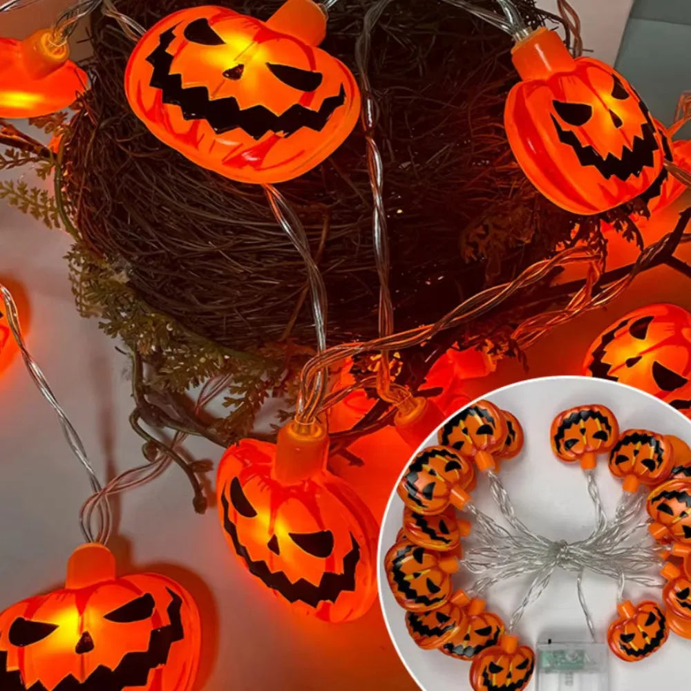 Guirlande citrouilles LED 3 m – photo 2