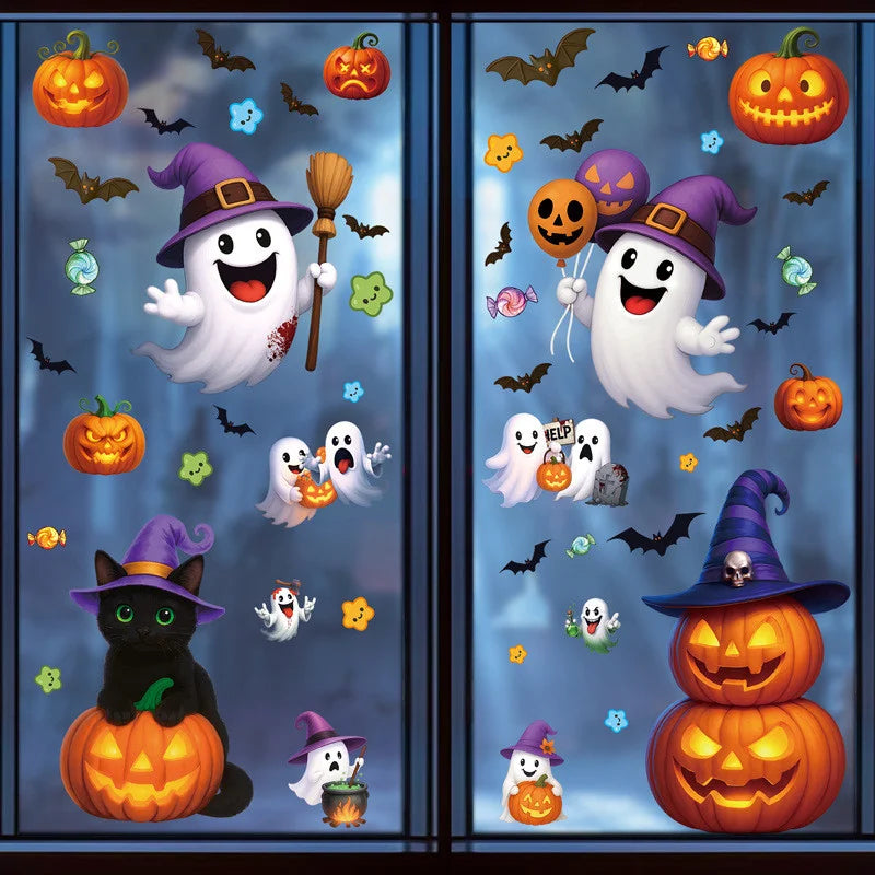 Stickers fenêtre Halloween – photo 5