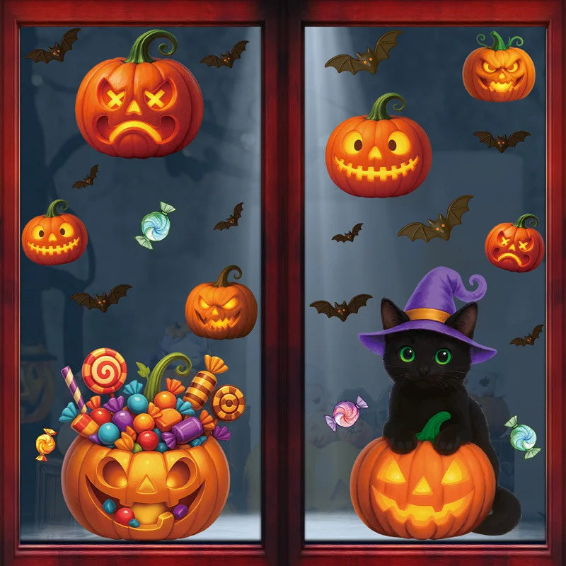 Stickers fenêtre Halloween – photo 4
