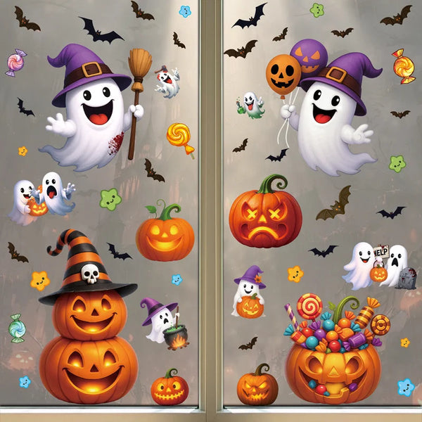 Stickers fenêtre Halloween – photo 1
