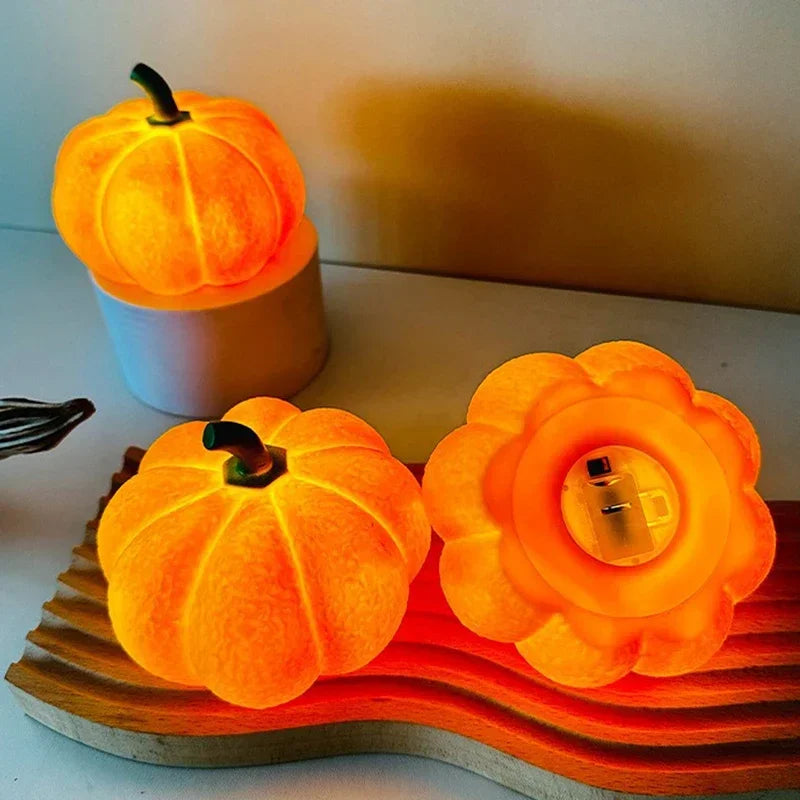 Citrouille lumineuse LED – photo 3
