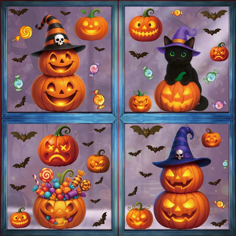 Stickers fenêtre Halloween – photo 3